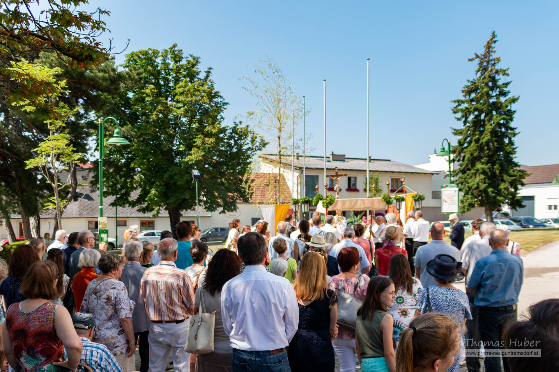 Fronleichnamsumzug durch Guntramsdorf